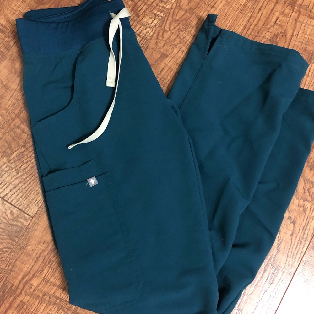 Figs Caribbean Blue Scrub pants.   Style- Kade